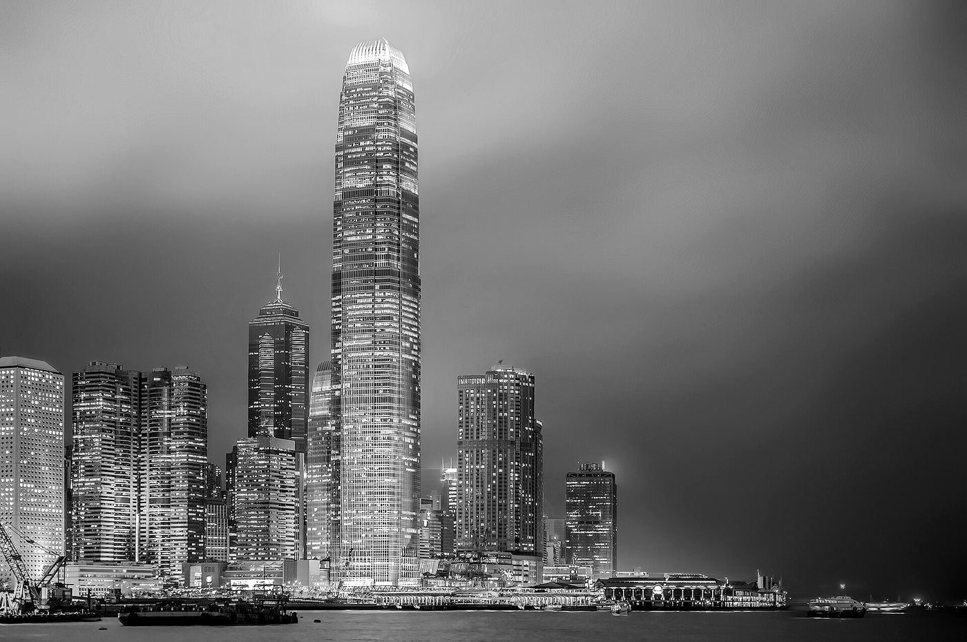 中国香港中环金融区